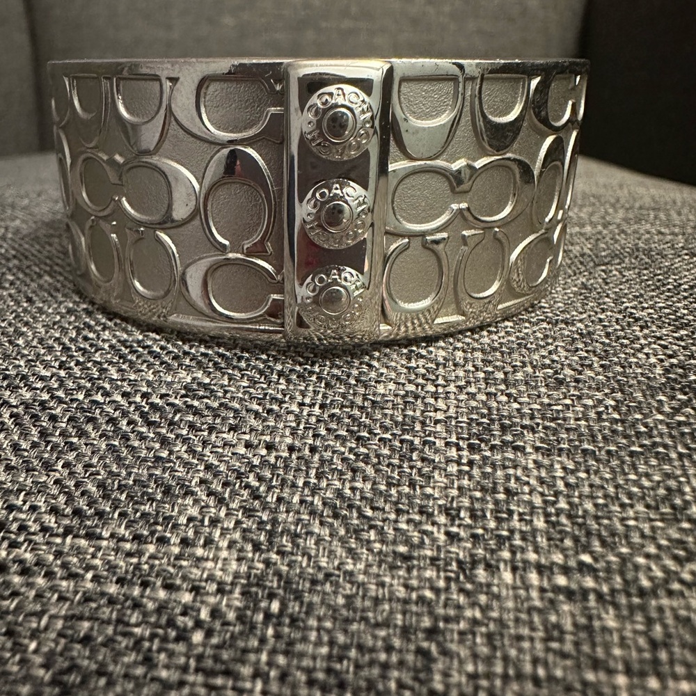Coach Silver Bracelet